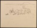 Arthur Lismer, 1885 - 1969
Untitled (dog and dragon)
charcoal on paper
19.9 x 14.9 cm
Arthu…