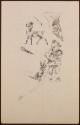 Arthur Lismer, 1885 - 1969
Untitled (deer, fish, boy and dog)
pen and ink and charcoal on pap…