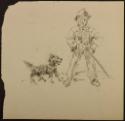 Arthur Lismer, 1885 - 1969
Untitled (dog and man)
conté on paper
25 x 24.8 cm
Arthur Lismer…