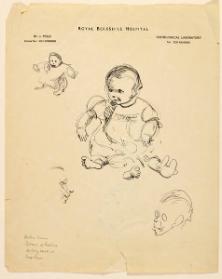 Portrait of Beatrice Mawson, Deep River, 28 Aug. 1949 (R); Beatrice (V)