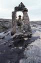 Norman Hallendy at a place of power, Kangiq, southwest Baffin Island, 1994
The Norman Hallendy…