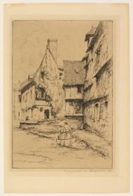 Rue à Caudebec-en-Caux