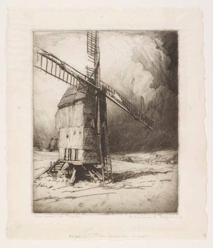 Old Windmill, Picardy