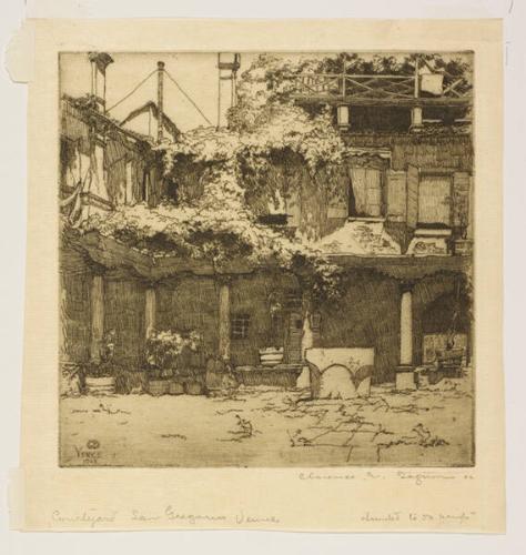Courtyard of San Gregorio, Venice