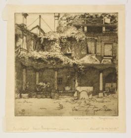 Courtyard of San Gregorio, Venice