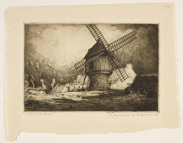 Old Windmill, Saint-Briac