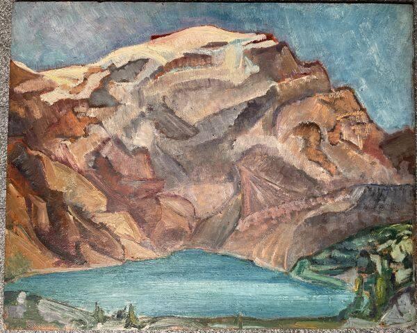 Untitled (mountain landscape)