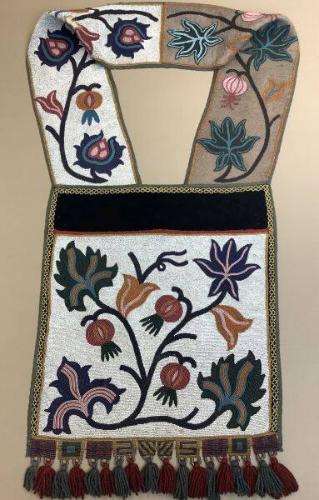 Beaded Bandolier Bag