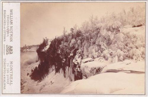 Niagara in Winter, on Luna Island