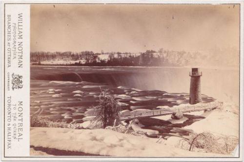 Niagara in Winter, Horseshoe Falls and Terrapin Tower