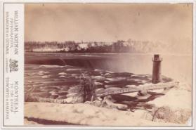 Niagara in Winter, Horseshoe Falls and Terrapin Tower