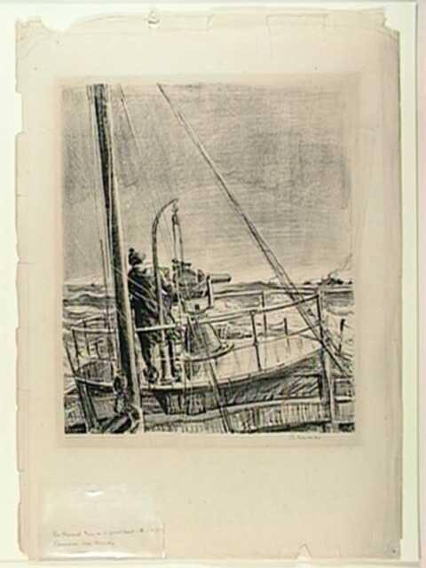 The Forward Gun on a Patrol Boat