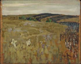 Field With Crosses -- France
