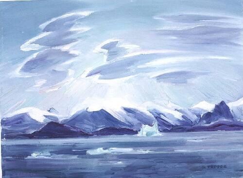 Iceberg Off Devon Island