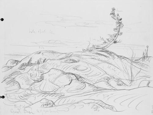 Bent Spruce, Great Bear Lake (R); Eldorado (landscape) (V)