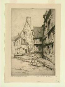 Rue à Caudebec-en-Caux