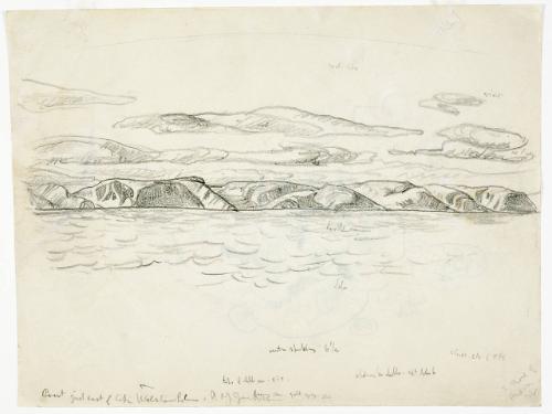 South Shore of Hudson Strait (R); Untitled (vegetation?) (V)