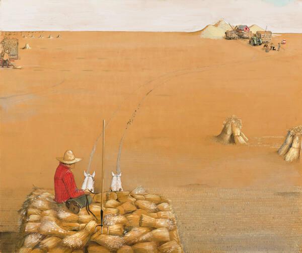 Hauling Sheaves to the Threshing Machine