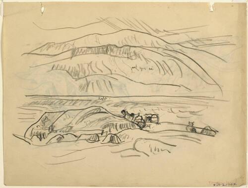 Untitled (Pangnirtung) (R); Untitled (well known shapes of Pangnirtung) (V)