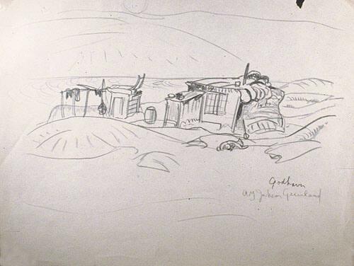 Eskimo Camp, Godhaven Greenland