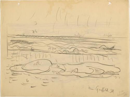 Near Griffith Id. (R); Untitled (Griffith Island) (V)