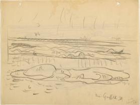 Near Griffith Id. (R); Untitled (Griffith Island) (V)