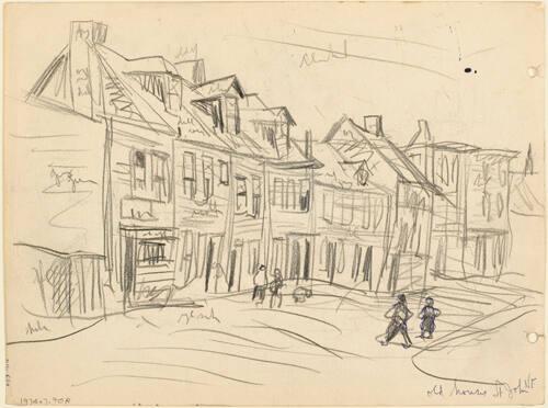 Old House St. John NF (R); Untitled (houses) (V)