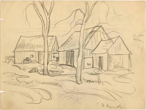 St. Hyacinthe (R); Untitled (sketches for a book) (V)