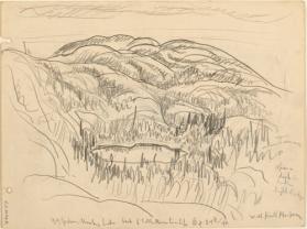 Muskeg Lake back of Little Mountain Lake (R); Gem Lake (V)