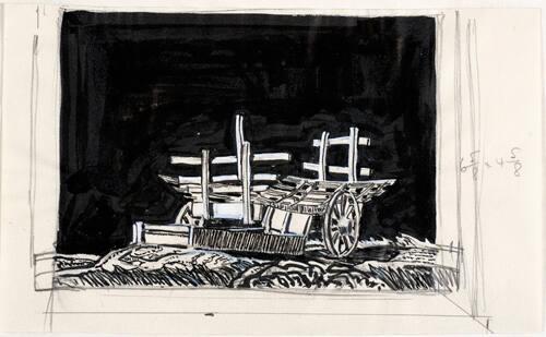 Study for Old Wagon