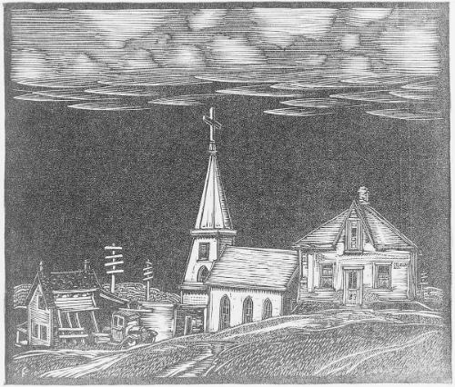 Church, Burk's Falls, Version I