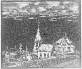 Church, Burk's Falls, Version I