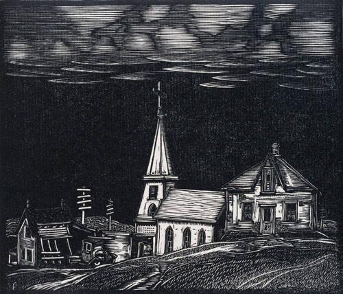 Church, Burk's Falls, Version I