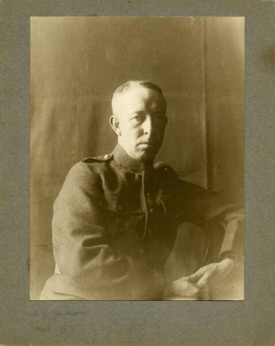 Private A.Y. Jackson, 60th Battalion, 1915
Photographer: Edmond Dyonnet (1891-1915)
McMichael…