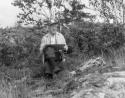 A.J. Casson sketching at Casson Lake, 1976.
Photograph by Robert McMichael
Gift of the Founde…