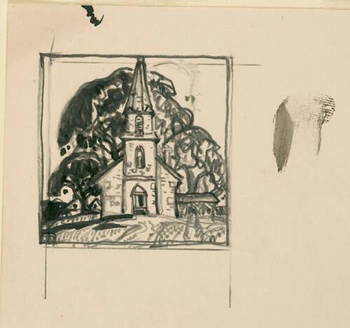 Study for Church Vignette