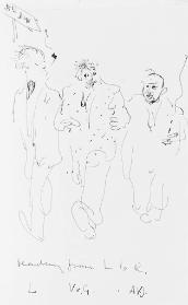 Lismer and A.Y. Jackson with Vincent van Gogh