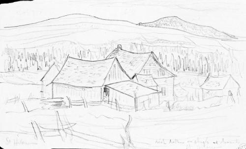 Landscape Study, St. Hilarion