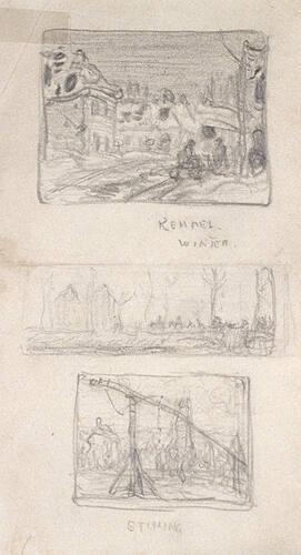 Page of Studies - Kemmel Winter