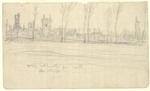 Untitled (grey silhouette from south)