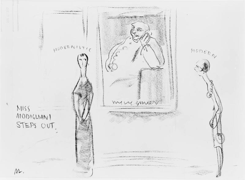 Miss Modigliani Steps Out