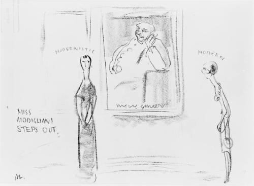 Miss Modigliani Steps Out