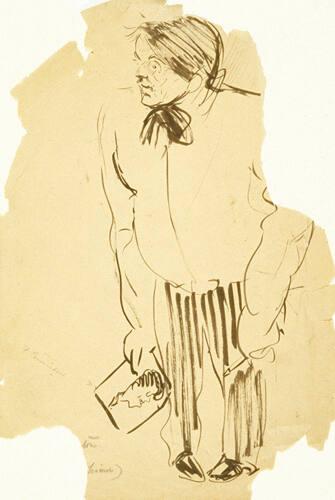 Frank Johnston with a Picture of Carmichael