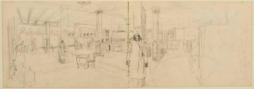 Untitled (department store interior, ladies wear)