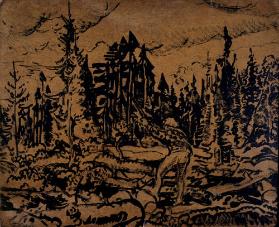 Lawren Clearing a Forest