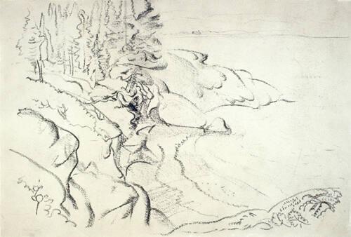 Shoreline (R); Untitled (V)