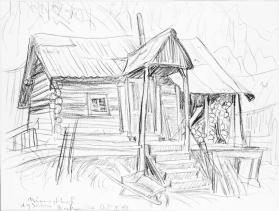 Miner's Shack, Barkerville (R); Log Buildings, Barkerville (V)
