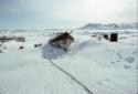 Boat at the abandoned camp of Qaqaq Ashoona (1928-1996). 
Sapujjuat area, Southwest Baffin Isl…