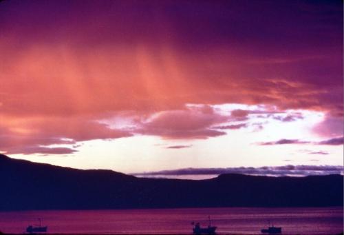 Deep sunset between Kiattuuq and Itilliarjuk.
Southwest Baffin Island, Nunavut. 

The Norman…