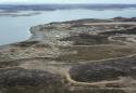Aerial view of the hamlet of Kinngait (Cape Dorset).
Southwest Baffin Island, Nunavut, 1994
…